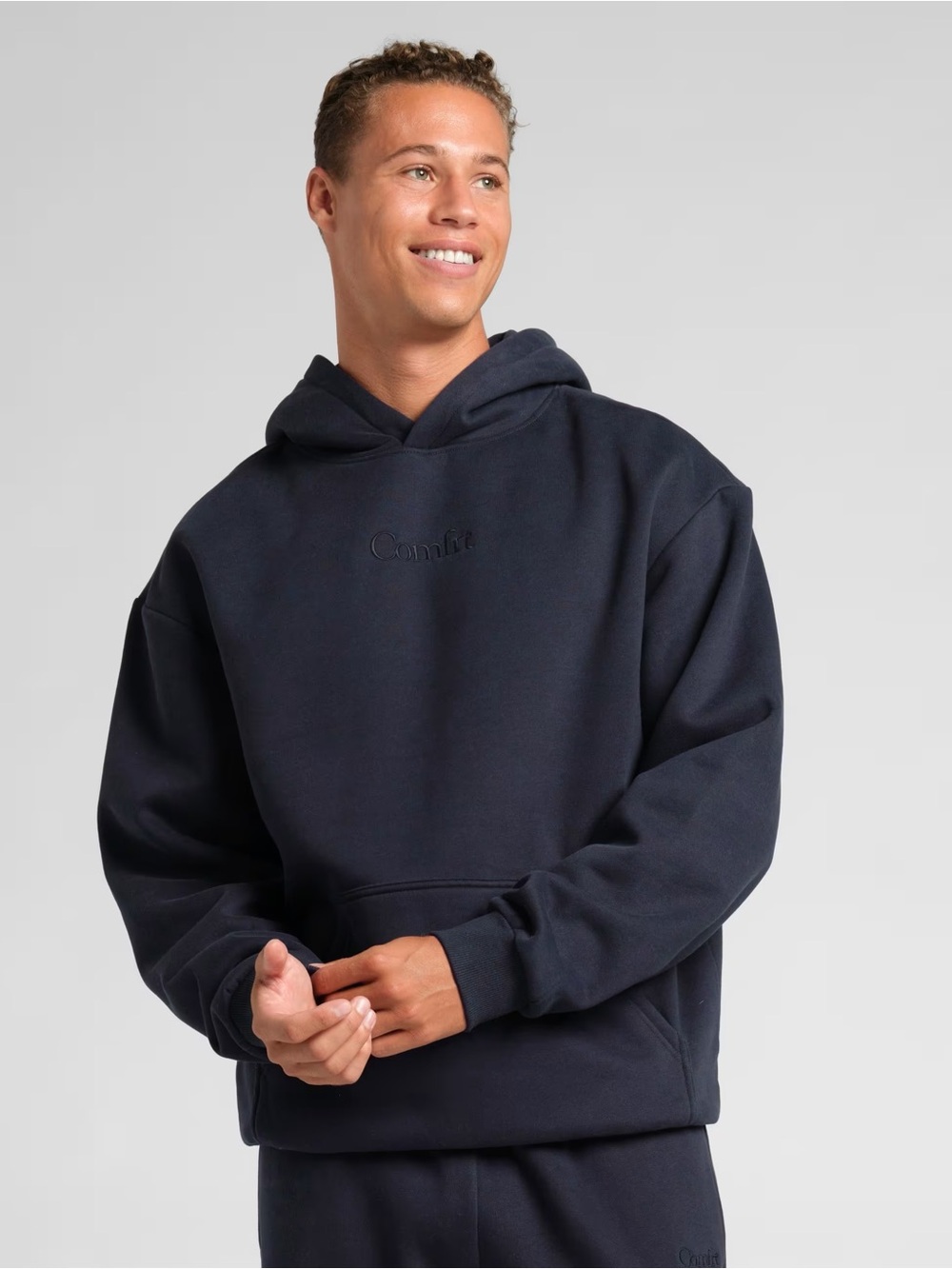 Comfrt Signature Hoodie in Navy